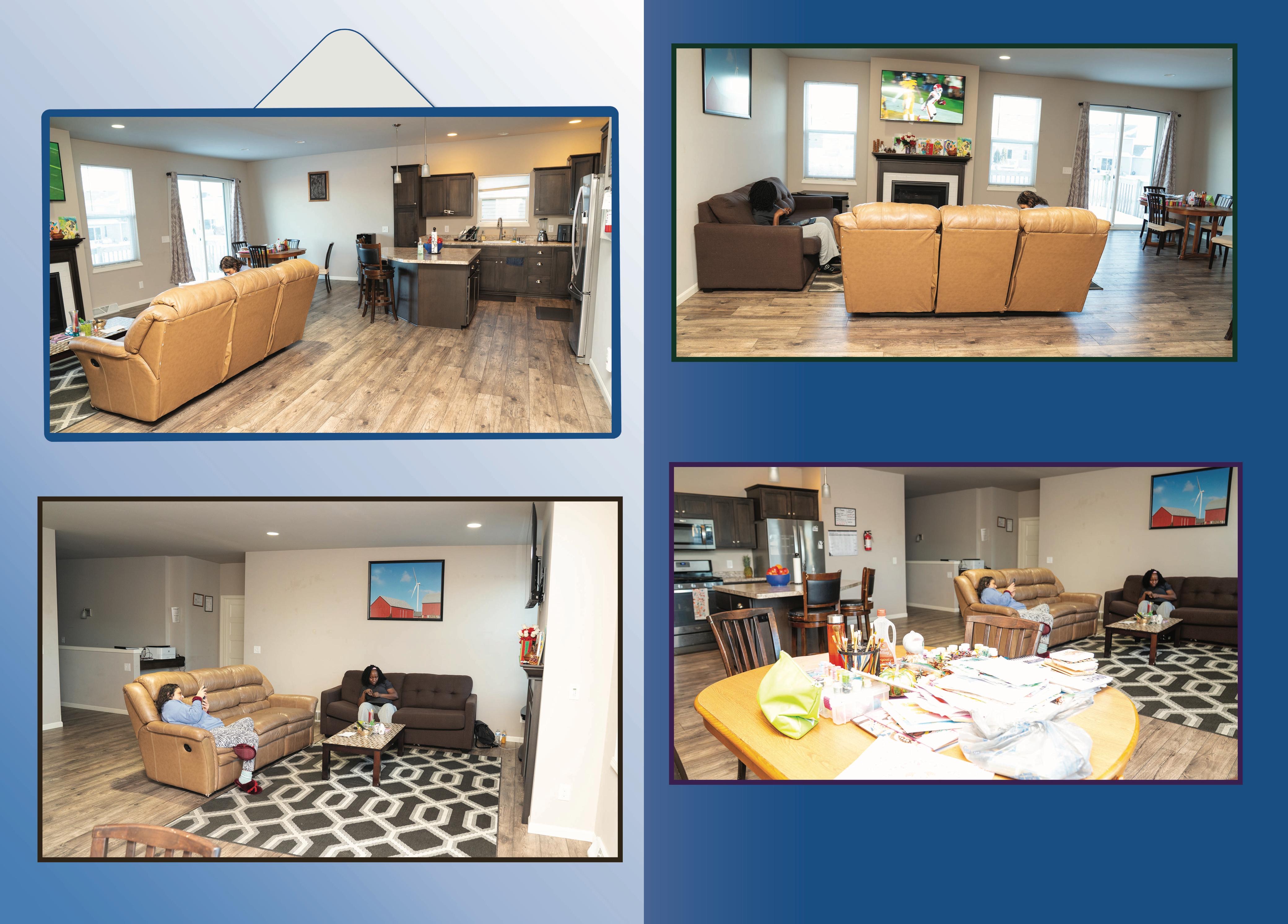 1483 Thoreau Drive - Living room